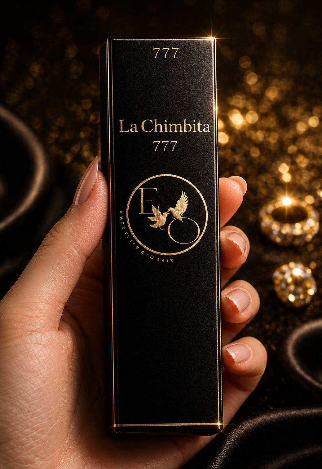 La Chimbita 777 Premium Lighted Lipstick